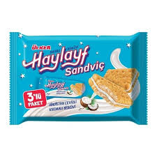 ÜLKER - Ulker bısk haylayf kremalı 3 lu 252gr
