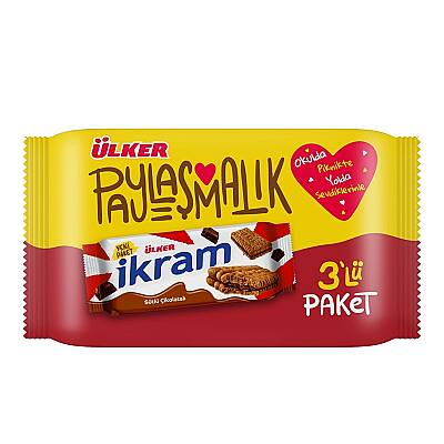 Ulker bısk ıkram cık.252 gr.3lu - 1