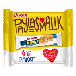 Ulker bısk kremalı 4`lu 244gr