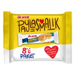 Ulker bısk kremalı 8`lı 488 gr