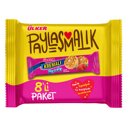 ÜLKER - Ulker bısk rondo cılek 8`lı 488gr