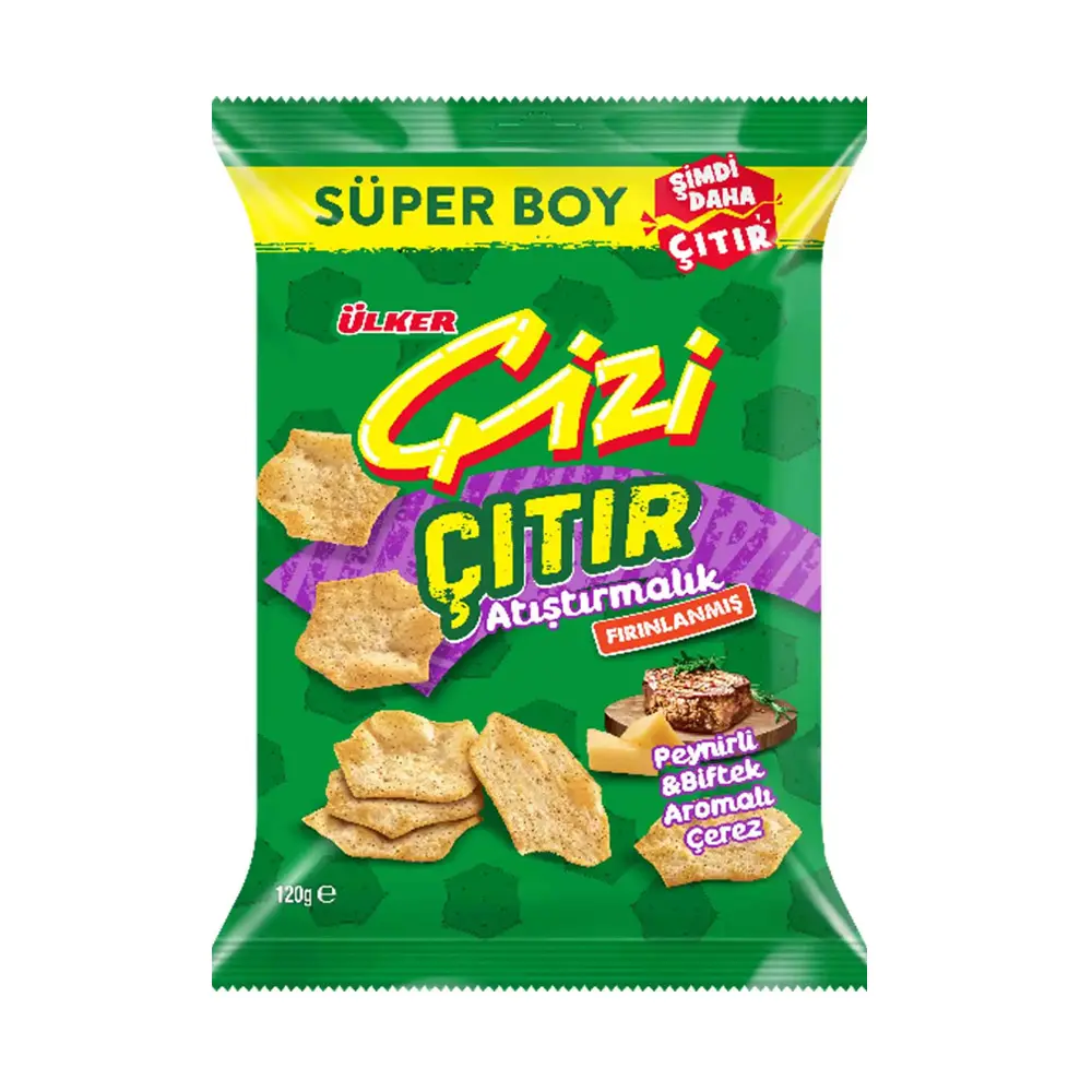 Ulker cızı cıtır peynır bıftek 120 gr 