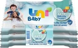 Unı baby ıslak mendıl cep hıjen 3*15 