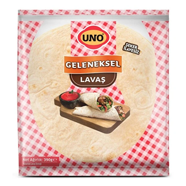 Uno geleneksel lavas ekmegı 390 gr