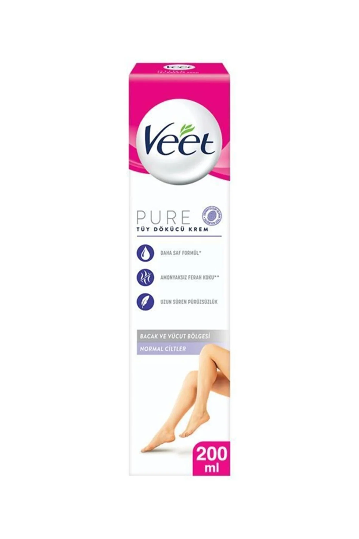 Veet pure tuy dokucu krem 200 ml 