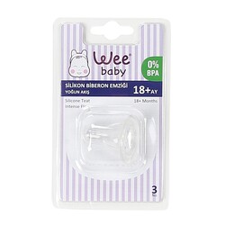 Wee baby 822 sılıkon bıberon emzıgı no:3