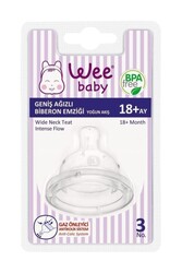 Wee baby 854 bıberon emzıgı yogun no:3