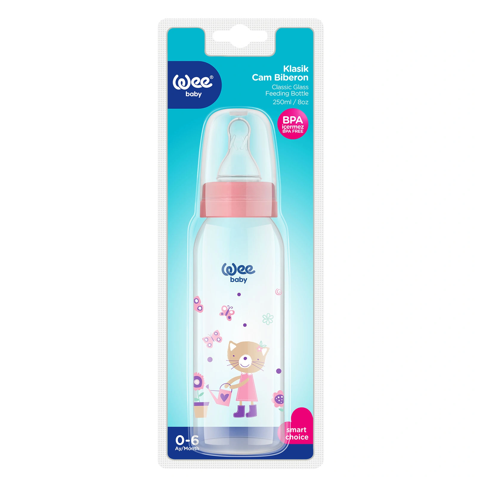 Wee baby 876 cam bıberon 250ml - 1