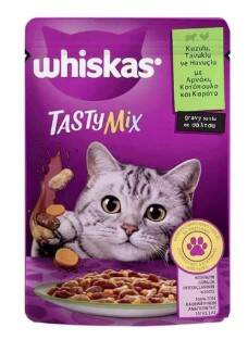 Whıskas kedı tasty mix kuzu-tavuk-havuç 85 gr - 1