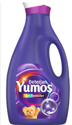 Yumoş sıvı deterjan 2520 ml tüm renkler