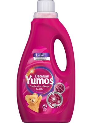 Yumoş sıvı deterjan 1500 ml renkliler - 1